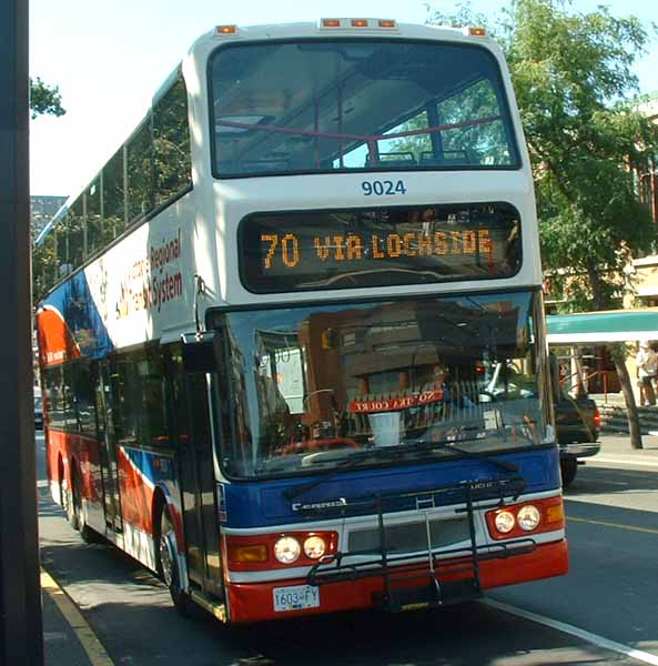 Victoria Regional Transit Dennis Trident 9024
